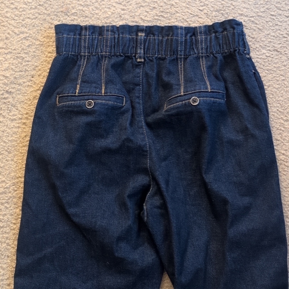 Pilcro By Anthropologie Button Fly High Rise Ankle Jeans Size Small - Picture 7 of 8